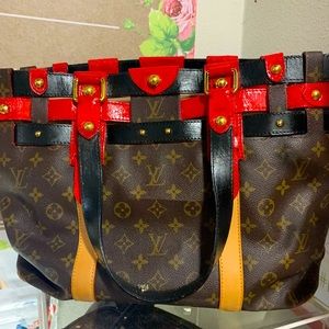 Louis Vuitton dyed Salina tote